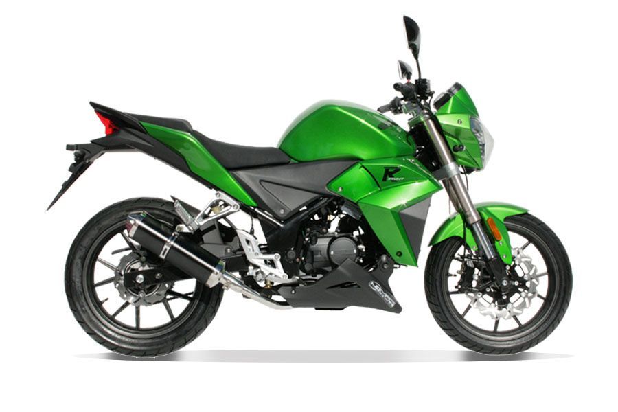 R-Stunt 50cm3 verte profil